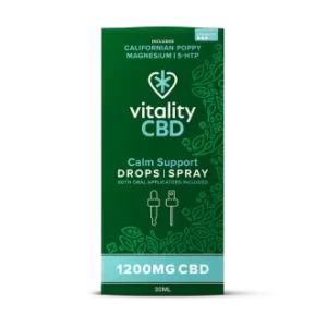 Calm Support CBD Drops & Spray 1200mg 30ml